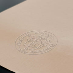 Prägezange Ex-libris blühender Fuchs