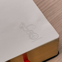 Ex-libris Gitarre im Faden