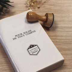 Retro-3-Sterne-Exlibris