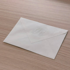 Eleganter Brief-Trockenstempel