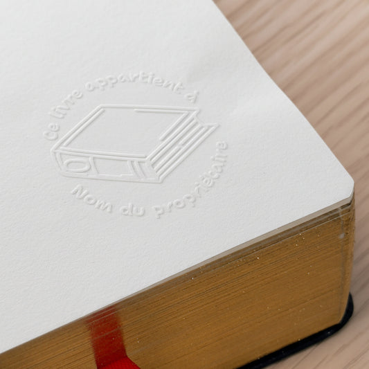 Ex-libris großes Buch
