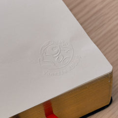 Exlibris mit schwebender Katze