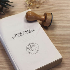 Exlibris blühender Zweig