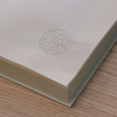 Prägezange Ex-libris verschneiter Berg