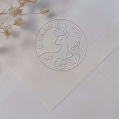 Embosseur Ex-libris animaux sauvage