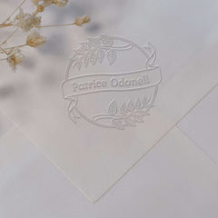 Embosseur Banderole nominale végétale