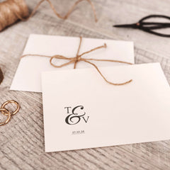 Tampon Mariage initiales &