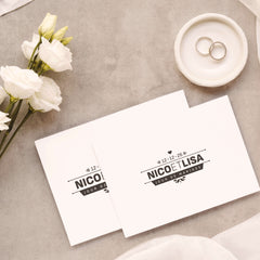 Trockenstempel zum Hochzeitstag