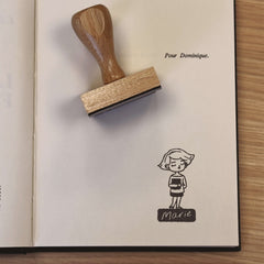 Trockenstempel kleiner Leser