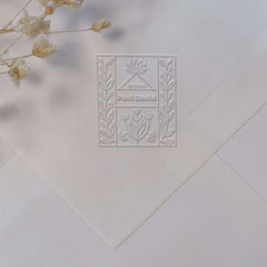 Ex-libris mosaïque végétale