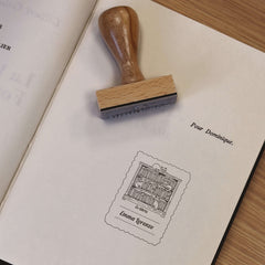 Tampon Ex-libris chats de bibliothèque