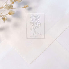 Ex-libris Rose im Rahmen