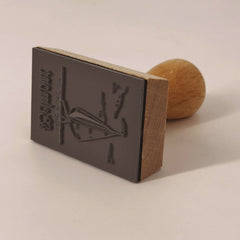Tampon Ex-libris petit bateau à voile
