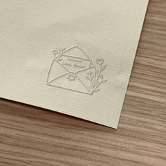 Ex-libris lettre d'amour