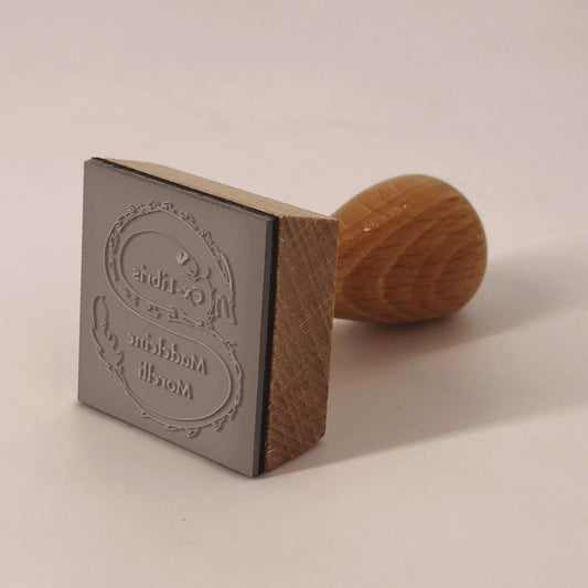 Ex-libris Stempel Drache Z