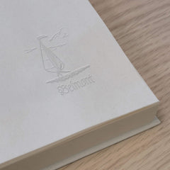 Prägezange Ex-libris kleines Segelboot